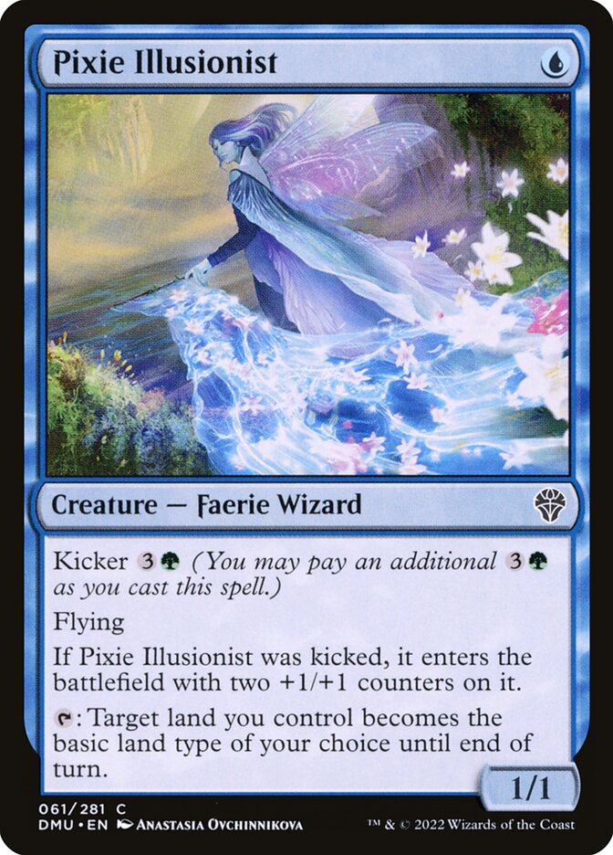 Pixie Illusionist 61 (Dominaria United)  - Foil | Good Games Adelaide SA