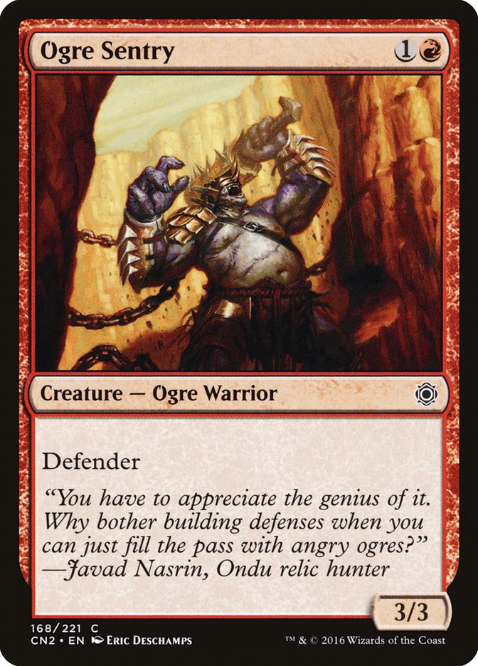 Ogre Sentry 168 (Conspiracy: Take the Crown)  | Good Games Adelaide SA