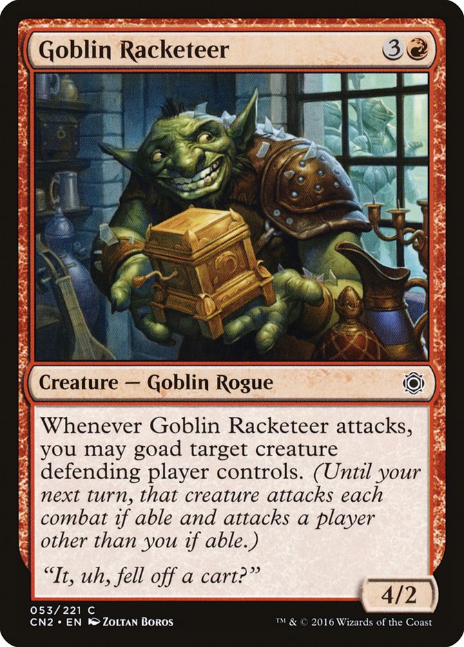 Goblin Racketeer 53 (Conspiracy: Take the Crown)  | Good Games Adelaide SA