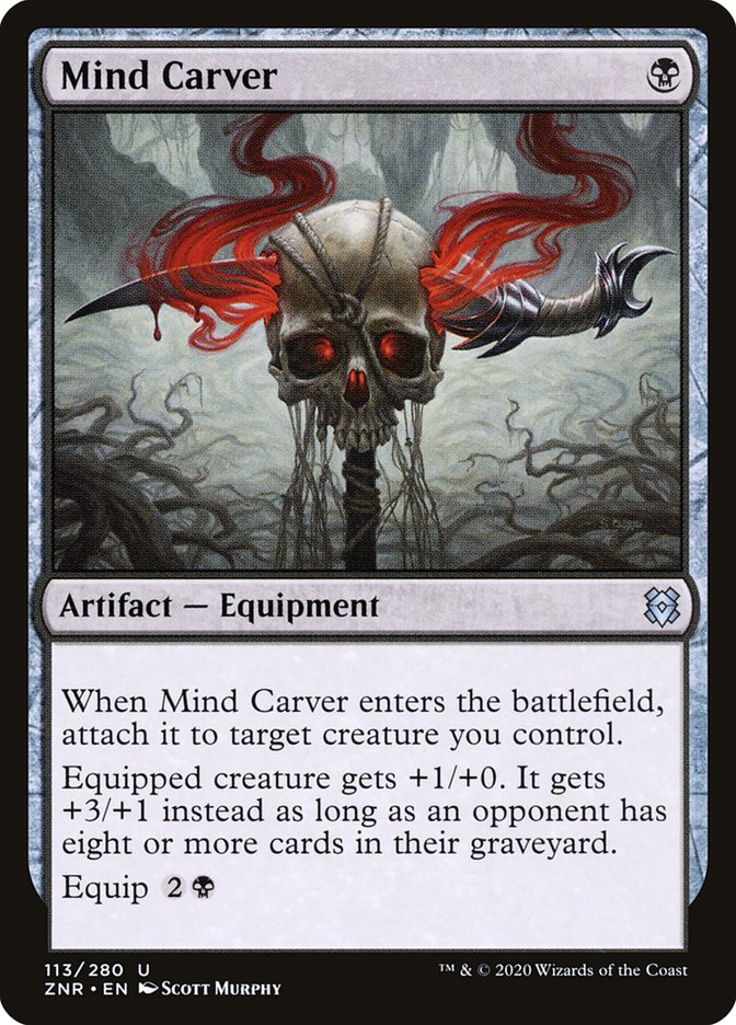 Mind Carver 113/280 (Zendikar Rising)  | Good Games Adelaide SA