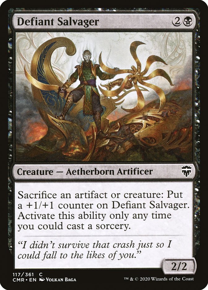 Defiant Salvager 117 (Commander Legends)  - Foil | Good Games Adelaide SA