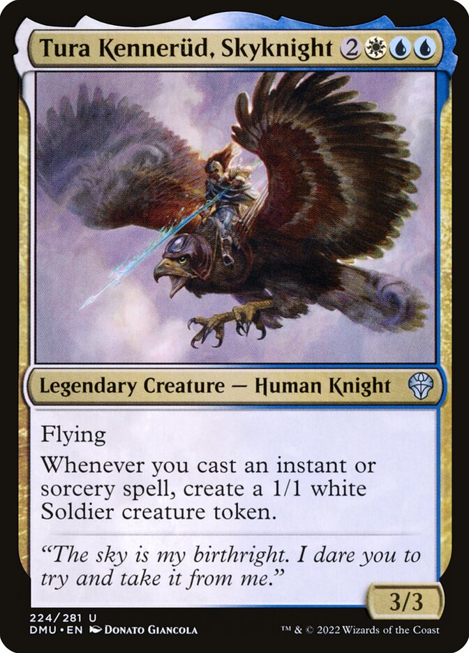 Tura Kennerüd, Skyknight 224 (Dominaria United)  - Foil | Good Games Adelaide SA