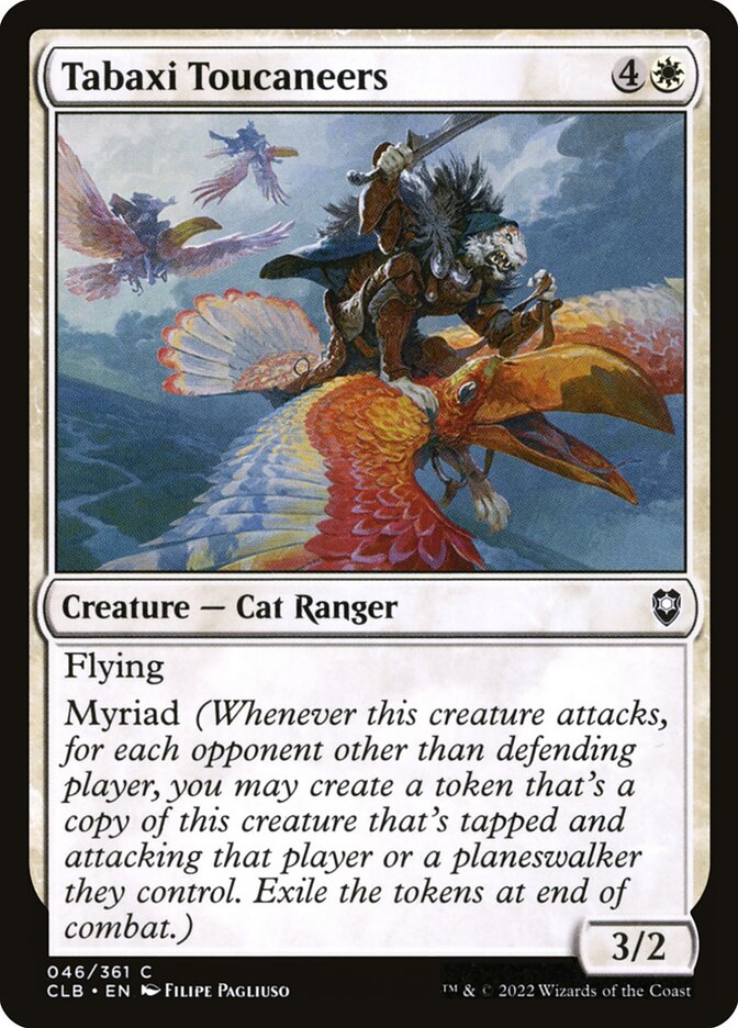 Tabaxi Toucaneers 46 (Commander Legends: Battle for Baldur's Gate)  - Foil | Good Games Adelaide SA