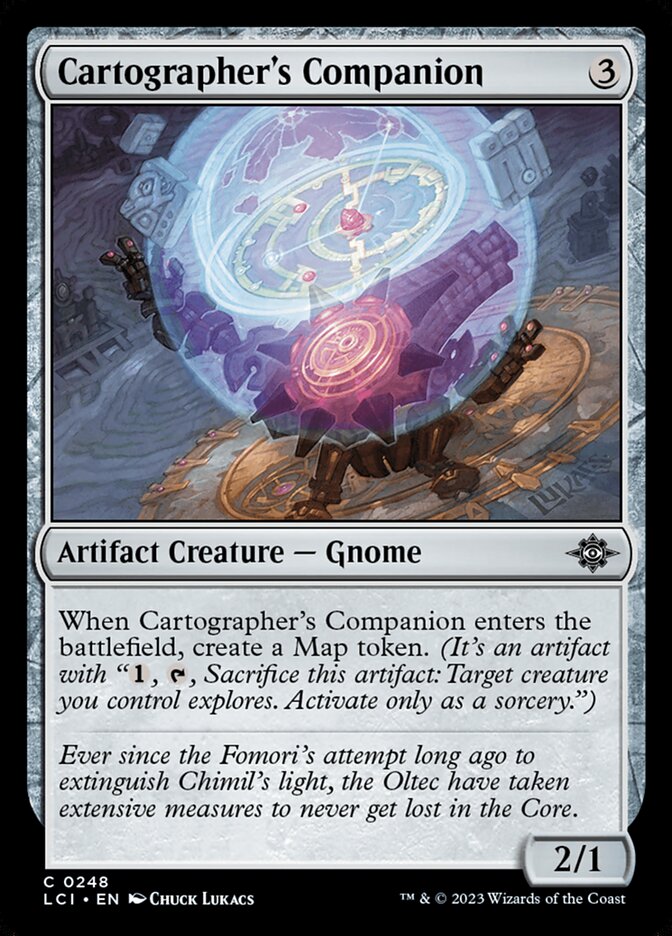 Cartographer's Companion 248 (The Lost Caverns of Ixalan)  - Foil | Good Games Adelaide SA