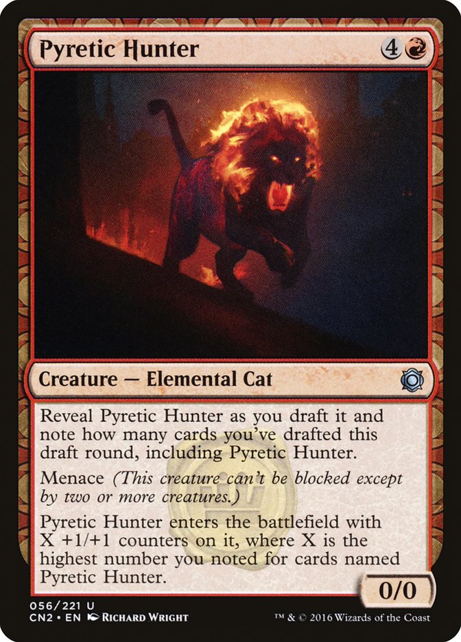 Pyretic Hunter 56 (Conspiracy: Take the Crown)  - Foil | Good Games Adelaide SA