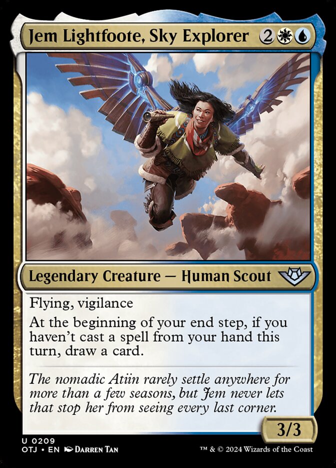 Jem Lightfoote, Sky Explorer 209 (Outlaws of Thunder Junction)  - Foil | Good Games Adelaide SA