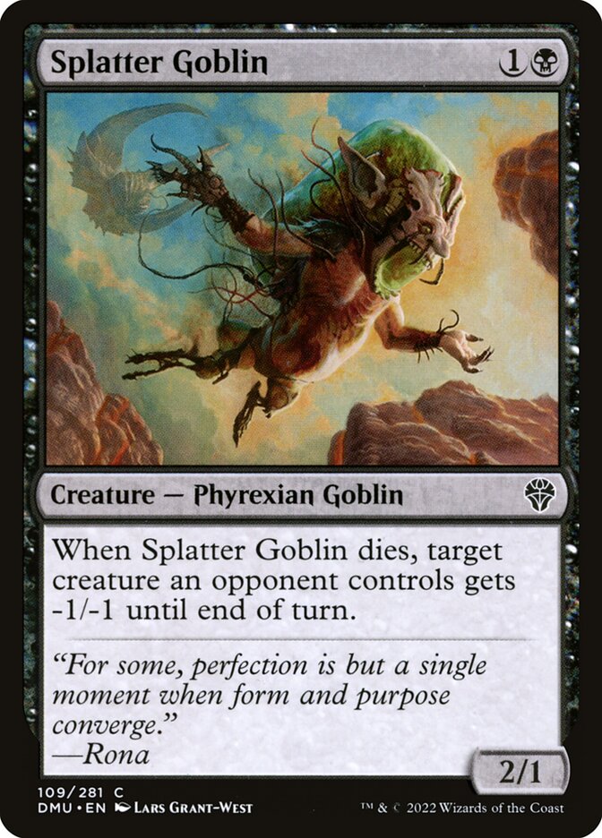 Splatter Goblin 109 (Dominaria United)  | Good Games Adelaide SA