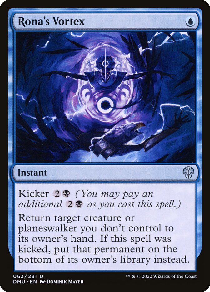 Rona's Vortex 63 (Dominaria United)  - Foil | Good Games Adelaide SA