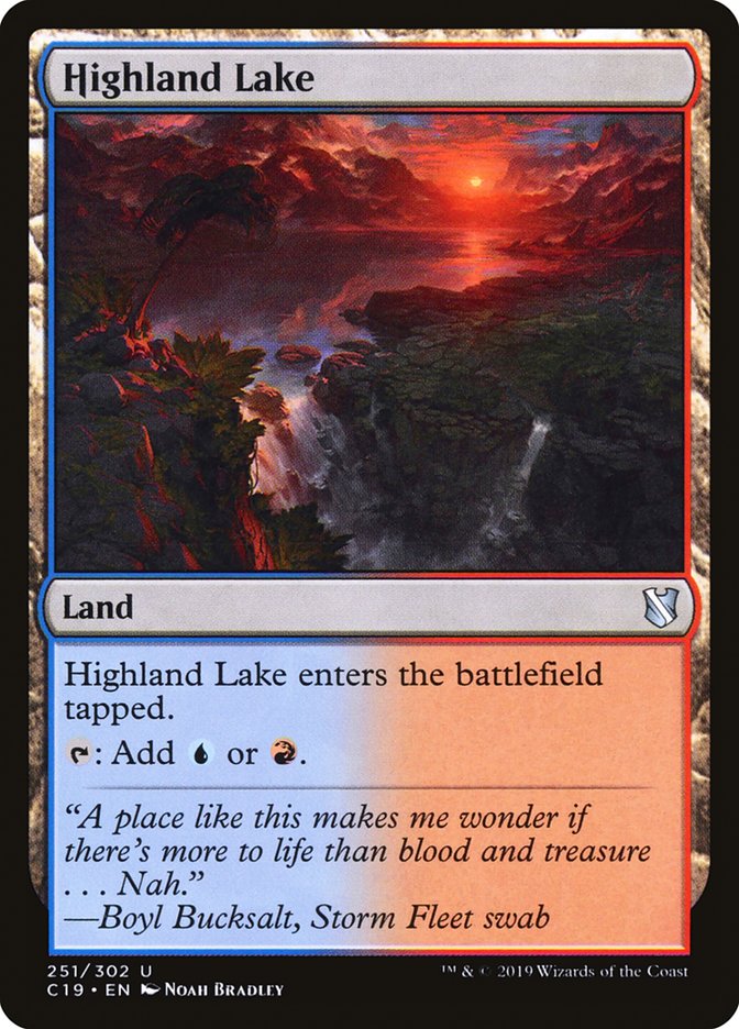 Highland Lake 251 (Commander 2019)  | Good Games Adelaide SA