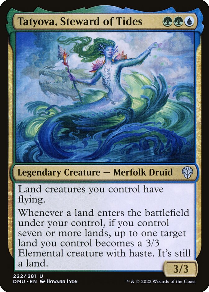 Tatyova, Steward of Tides 222 (Dominaria United)  | Good Games Adelaide SA