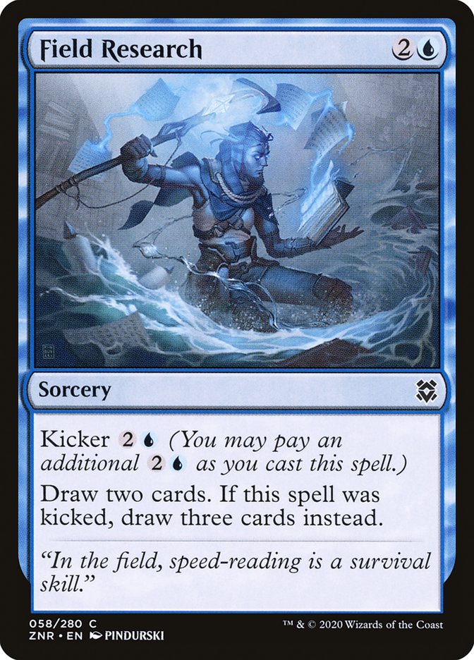 Field Research 58 (Zendikar Rising)  - Foil | Good Games Adelaide SA