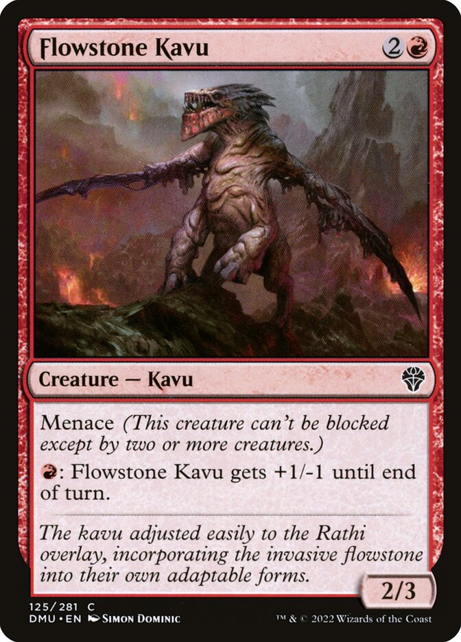 Flowstone Kavu 125 (Dominaria United)  | Good Games Adelaide SA