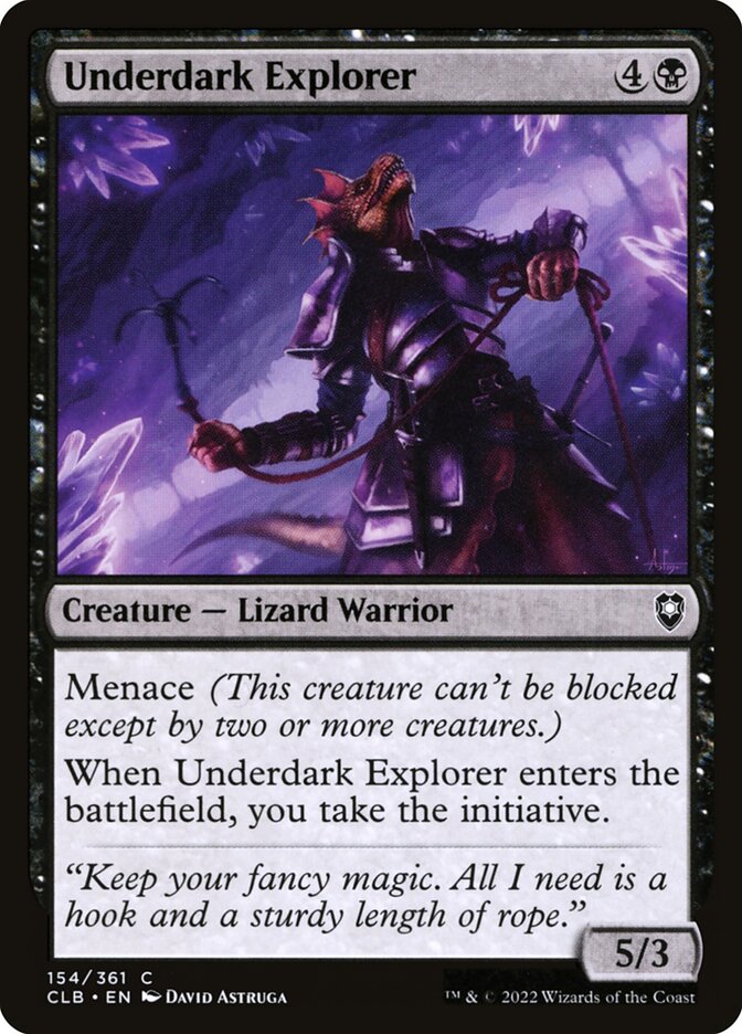 Underdark Explorer 154 (Commander Legends: Battle for Baldur's Gate)  - Foil | Good Games Adelaide SA