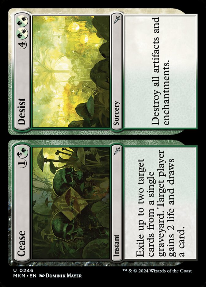Cease // Desist 246 (Murders at Karlov Manor)  - Foil | Good Games Adelaide SA