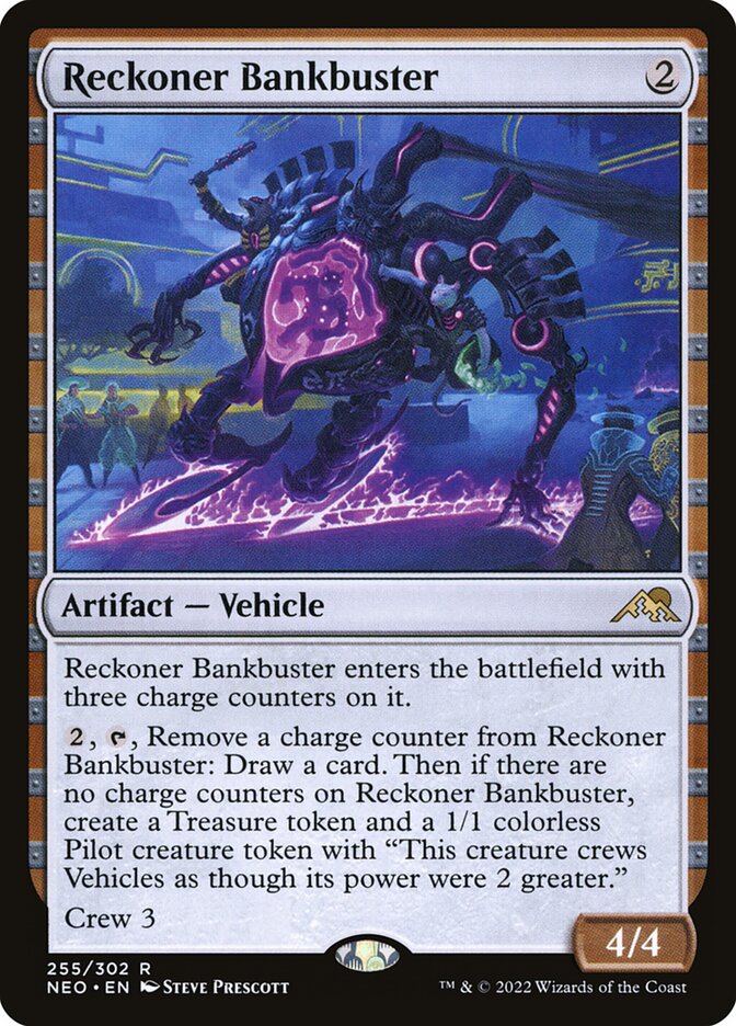 Reckoner Bankbuster 255 (Kamigawa: Neon Dynasty)  | Good Games Adelaide SA