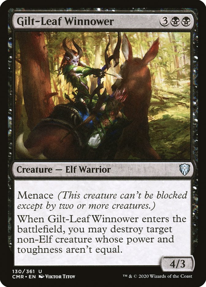 Gilt-Leaf Winnower 130 (Commander Legends)  - Foil | Good Games Adelaide SA