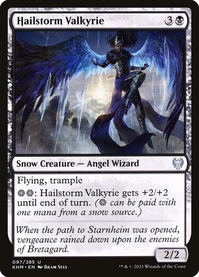 Hailstorm Valkyrie 97 (Kaldheim)  - Foil | Good Games Adelaide SA
