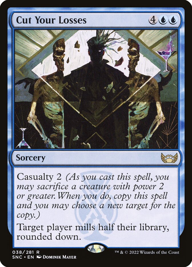 Cut Your Losses 38 (Streets of New Capenna)  - Foil | Good Games Adelaide SA