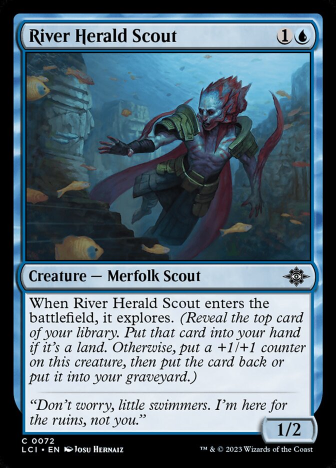 River Herald Scout 72 (The Lost Caverns of Ixalan)  | Good Games Adelaide SA