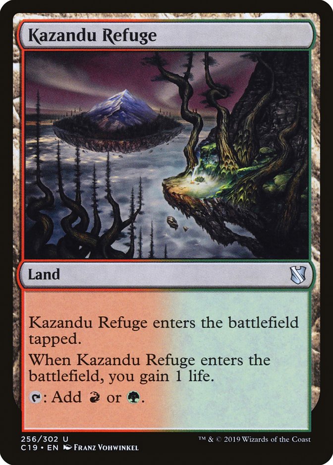 Kazandu Refuge 256 (Commander 2019)  | Good Games Adelaide SA