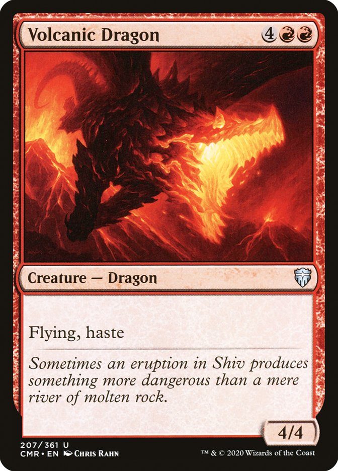 Volcanic Dragon 207 (Commander Legends)  | Good Games Adelaide SA