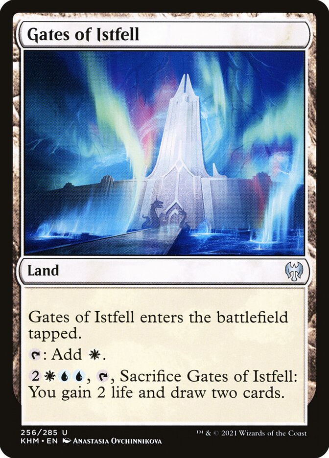 Gates of Istfell 256 (Kaldheim)  - Foil | Good Games Adelaide SA