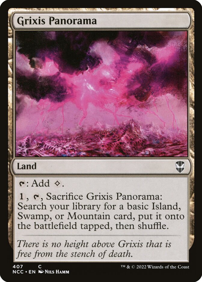 Grixis Panorama 407 (Commander: Streets of New Capenna)  | Good Games Adelaide SA