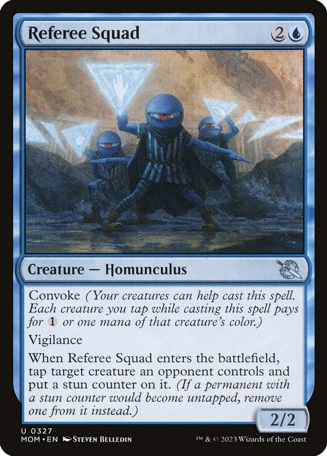 Referee Squad 327 (March of the Machine)  - Foil | Good Games Adelaide SA