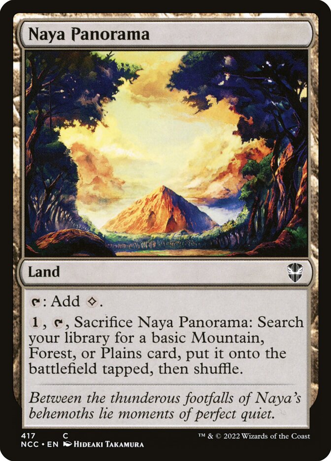 Naya Panorama 417 (Commander: Streets of New Capenna)  | Good Games Adelaide SA