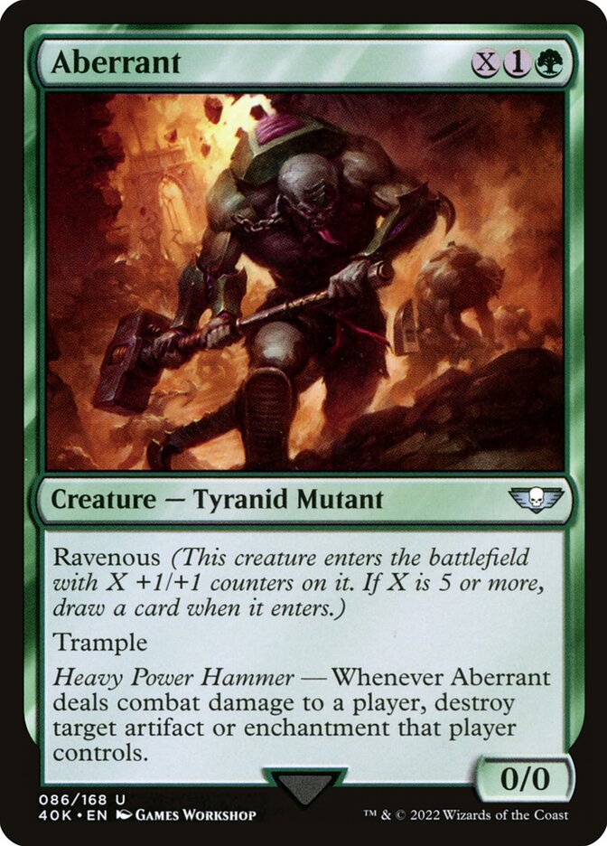 Aberrant 86 (Universes Beyond: Warhammer 40,000)  | Good Games Adelaide SA