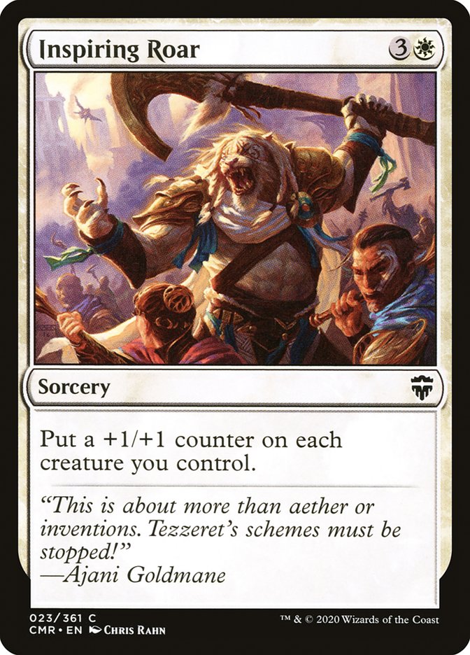 Inspiring Roar 23 (Commander Legends)  - Foil | Good Games Adelaide SA