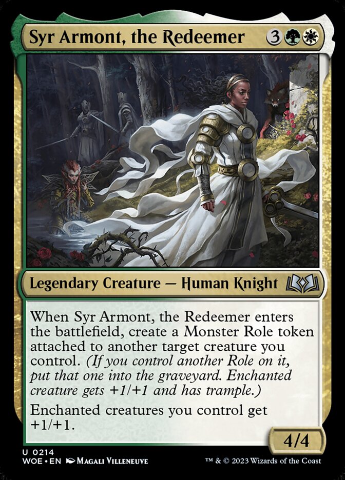 Syr Armont, the Redeemer 214 (Wilds of Eldraine)  | Good Games Adelaide SA
