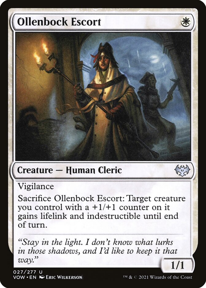 Ollenbock Escort 27 (Innistrad: Crimson Vow)  - Foil | Good Games Adelaide SA