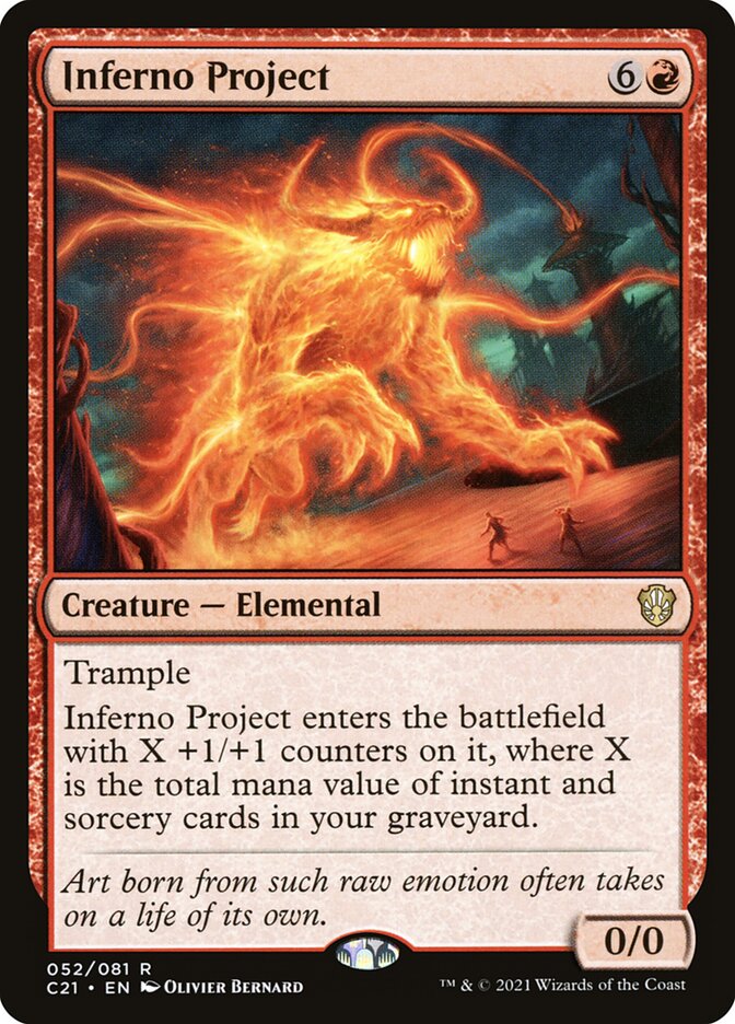 Inferno Project 52 (Commander 2021)  | Good Games Adelaide SA