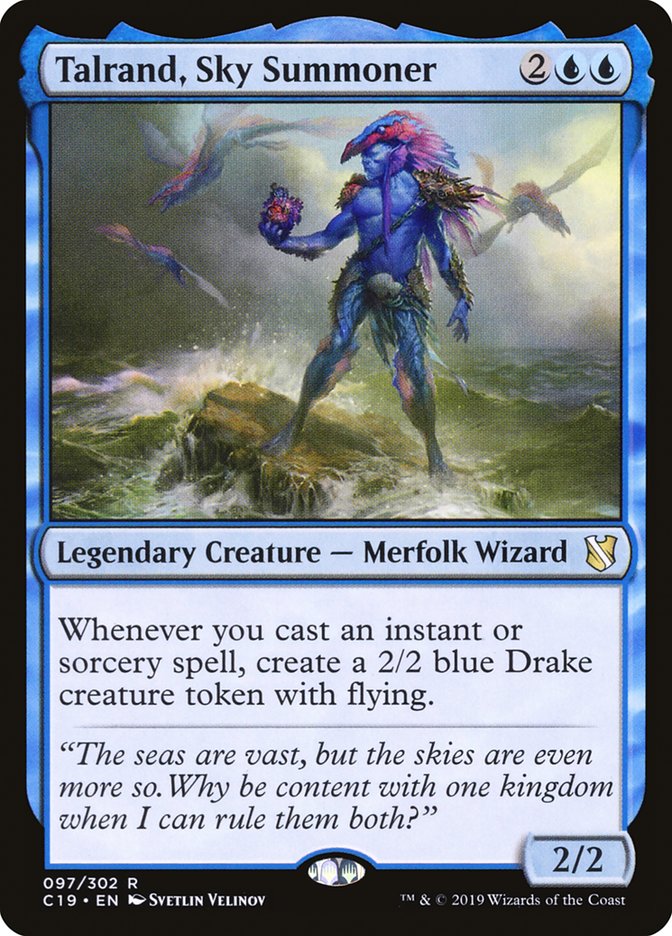 Talrand, Sky Summoner 97 (Commander 2019)  | Good Games Adelaide SA