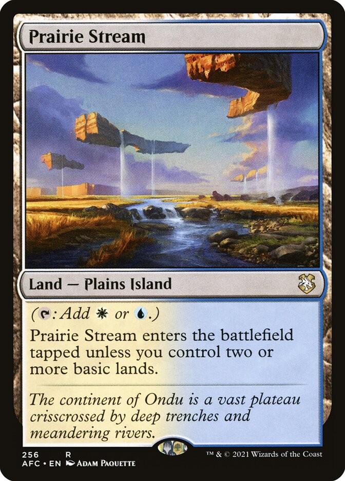 Prairie Stream 256 (Commander: Adventures in the Forgotten Realms)  | Good Games Adelaide SA
