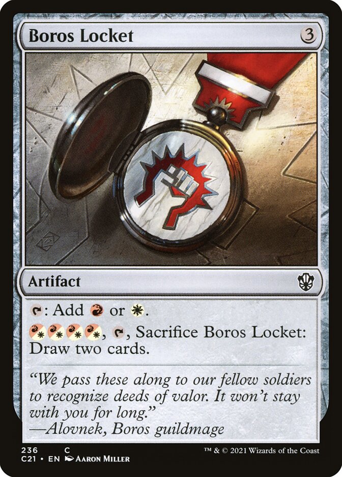Boros Locket 236 (Commander 2021)  | Good Games Adelaide SA
