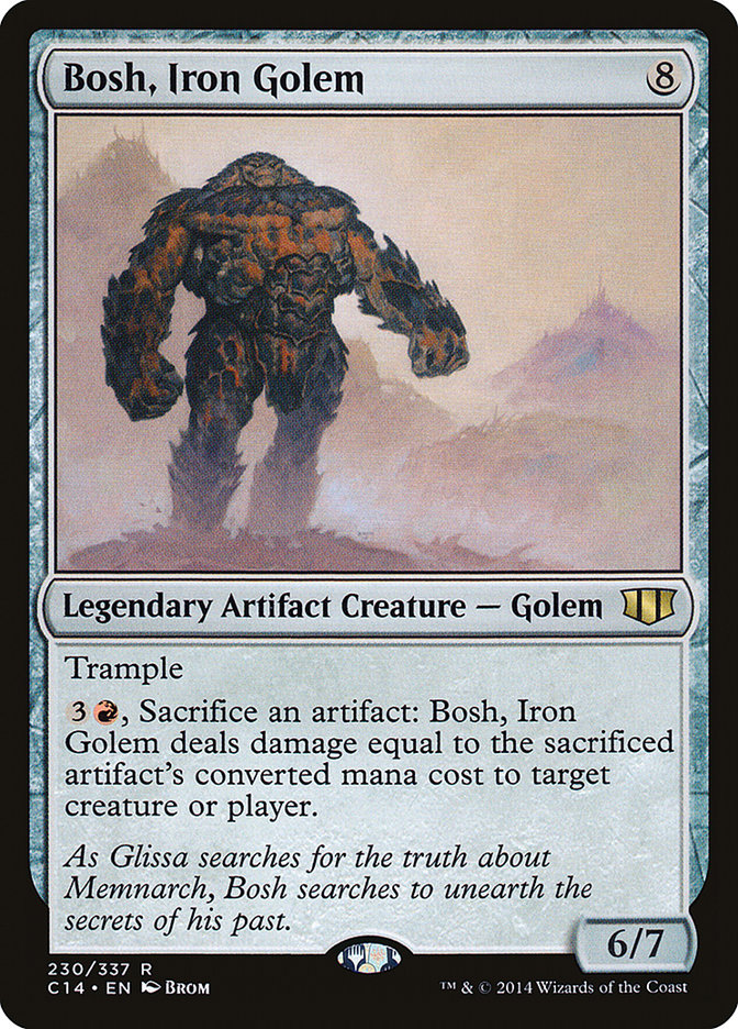 Bosh, Iron Golem 230 (Commander 2014)  | Good Games Adelaide SA