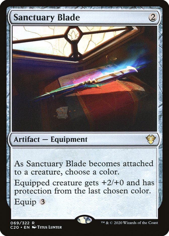 Sanctuary Blade 69 (Commander 2020)  | Good Games Adelaide SA