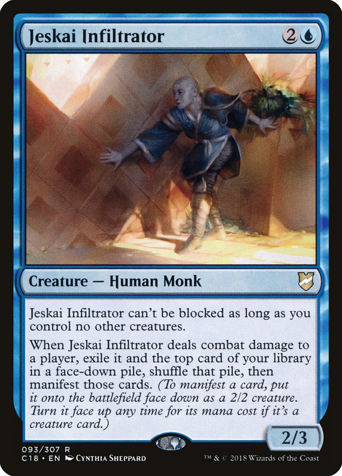 Jeskai Infiltrator 93 (Commander 2018)  | Good Games Adelaide SA