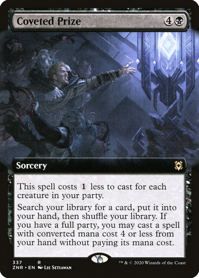Coveted Prize 337/280 (Zendikar Rising)  - Foil | Good Games Adelaide SA