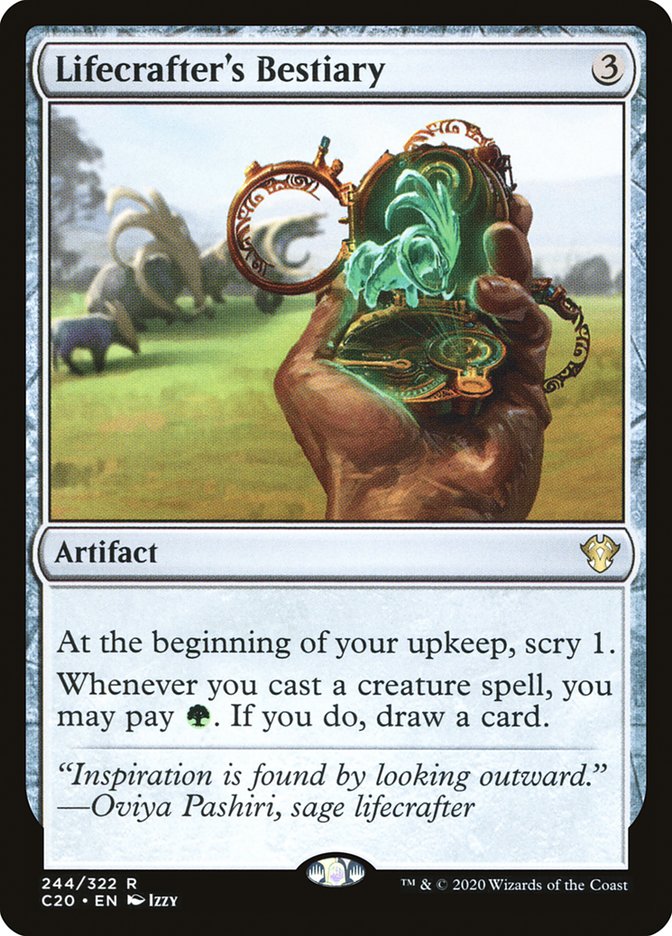 Lifecrafter's Bestiary 244 (Commander 2020)  | Good Games Adelaide SA