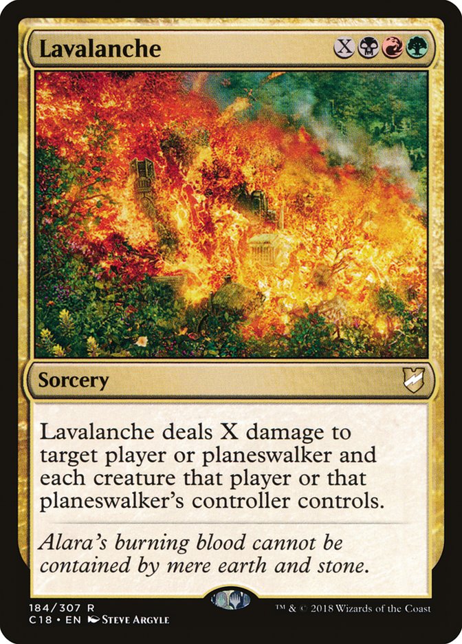 Lavalanche 184 (Commander 2018)  | Good Games Adelaide SA