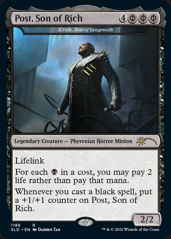K'rrik, Son of Yawgmoth 1186 (Secret Lair Drop Series)  | Good Games Adelaide SA
