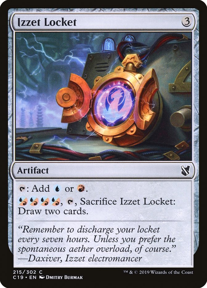 Izzet Locket 215 (Commander 2019)  | Good Games Adelaide SA