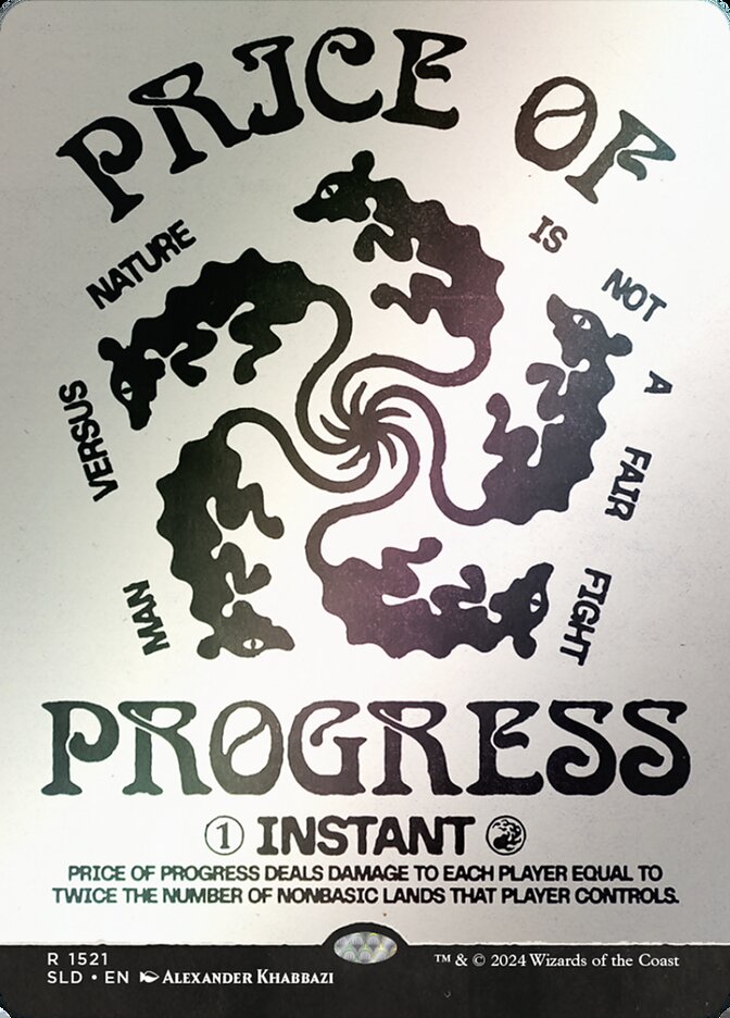 Price of Progress 1521 (Secret Lair Drop Series)  - Foil | Good Games Adelaide SA