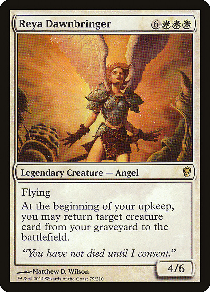 Reya Dawnbringer 79 (Conspiracy)  - Foil | Good Games Adelaide SA
