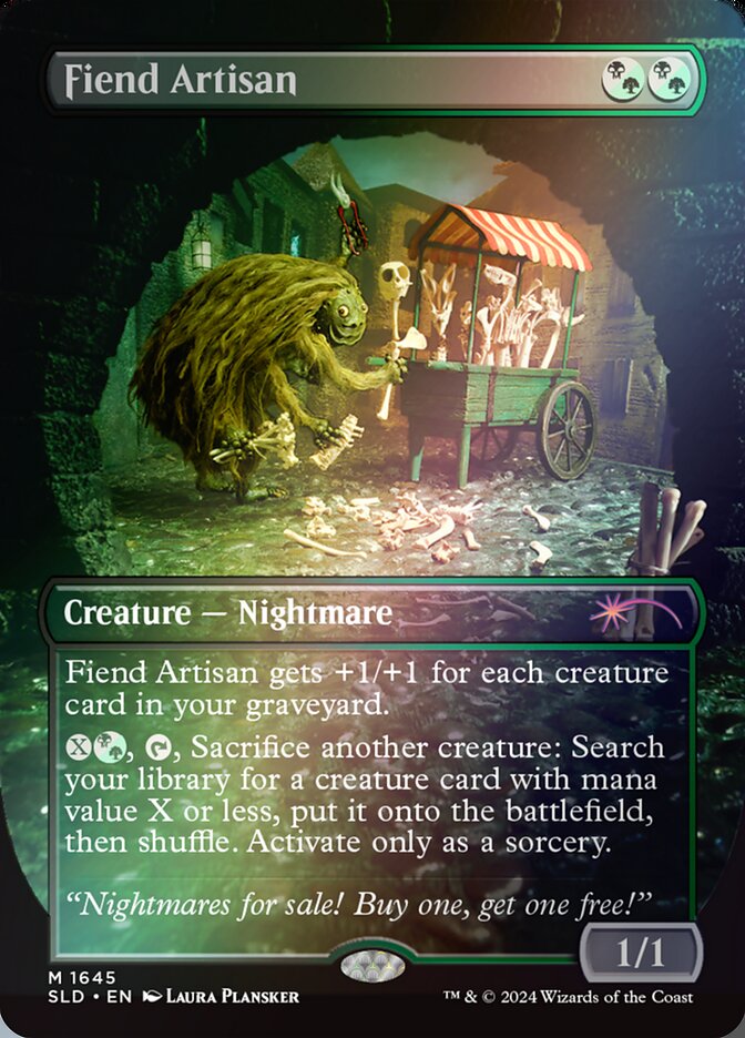 Fiend Artisan 1645 (Secret Lair Drop Series)  - Foil | Good Games Adelaide SA
