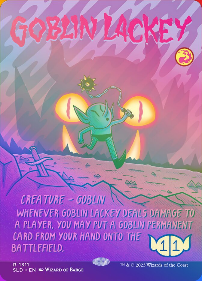 Goblin Lackey 1311 (Secret Lair Drop Series)  - Foil | Good Games Adelaide SA