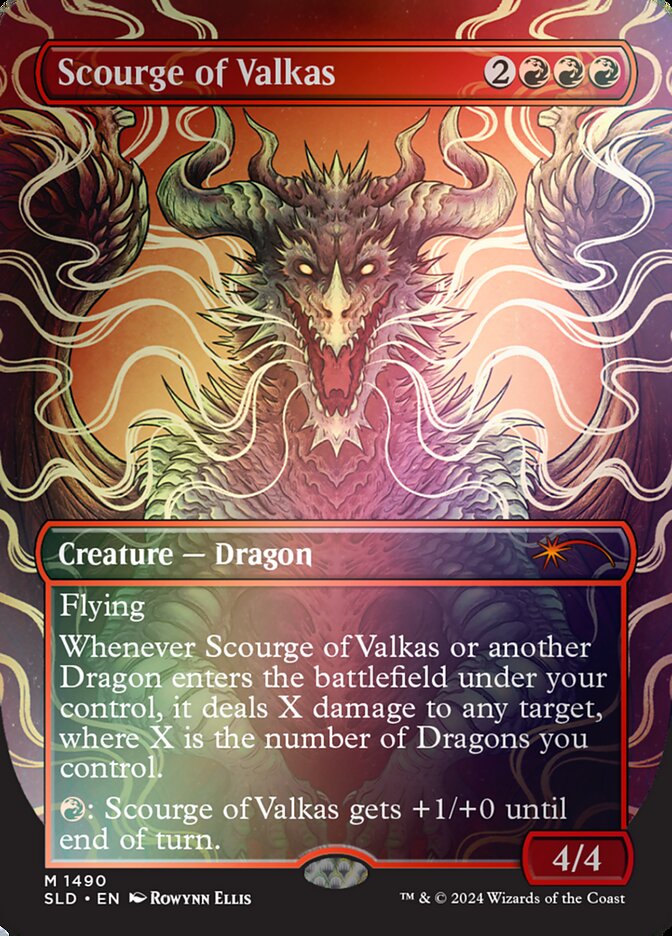 Scourge of Valkas 1490 (Secret Lair Drop Series)  - Foil | Good Games Adelaide SA